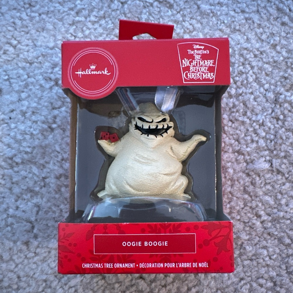 🧣2019 Hallmark Disney The Nightmare Before Christmas Oogie Boogie Ornament NIB
